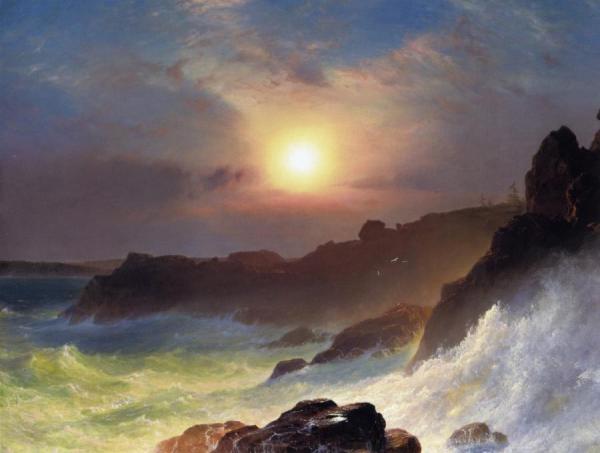 Coast Scene, Mount Desert by Frederic Edwin Church