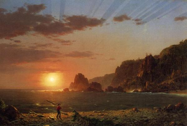 Grand Manan Island, Bay Of Fundy by Frederic Edwin Church