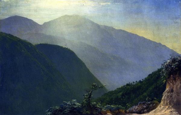 In The Blue Mountains, Jamaica by Frederic Edwin Church