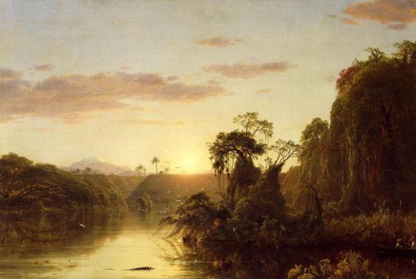 La Magdalena by Frederic Edwin Church