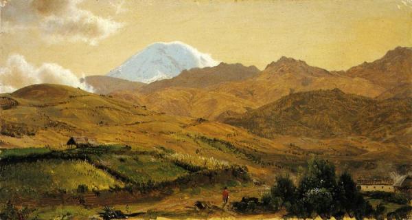 Mount Chimborazo, Ecuador by Frederic Edwin Church