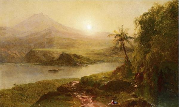 Mountain Landscape by Frederic Edwin Church
