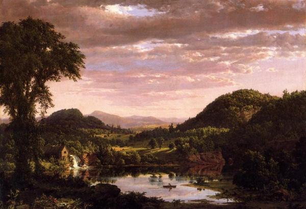 New England Landscape by Frederic Edwin Church