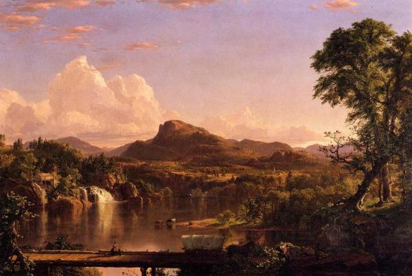 New England Scenery by Frederic Edwin Church