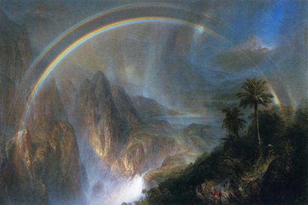 Rainy Season In The Tropics by Frederic Edwin Church
