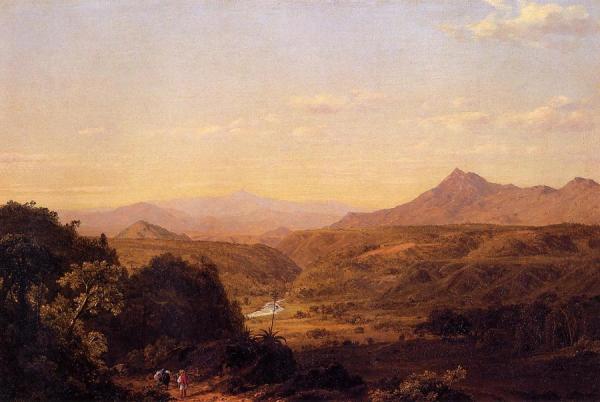 Scene Among The Andes by Frederic Edwin Church
