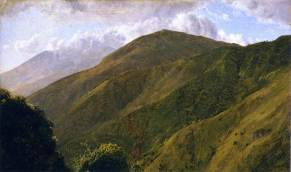 Scene In The Blue Mountains, Jamaica by Frederic Edwin Church