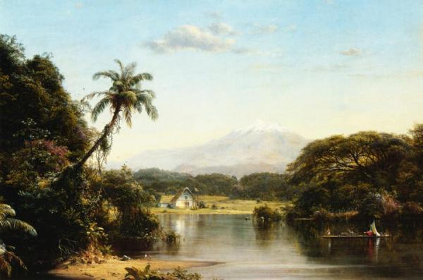 Scene On The Magdalena by Frederic Edwin Church