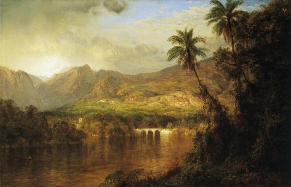 South American Landscape by Frederic Edwin Church