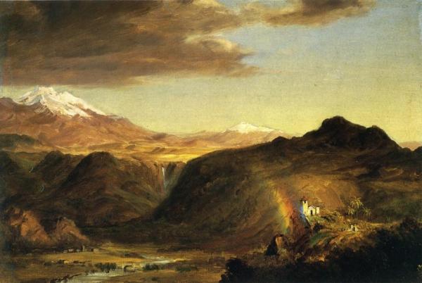South American Landscape by Frederic Edwin Church