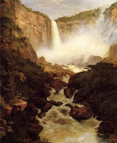 Tequendama Falls, Near Bogota, New Granada by Frederic Edwin Church