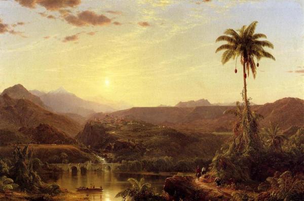 The Cordilleras: Sunrise by Frederic Edwin Church