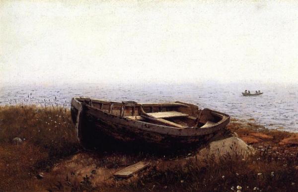 The Old Boat by Frederic Edwin Church