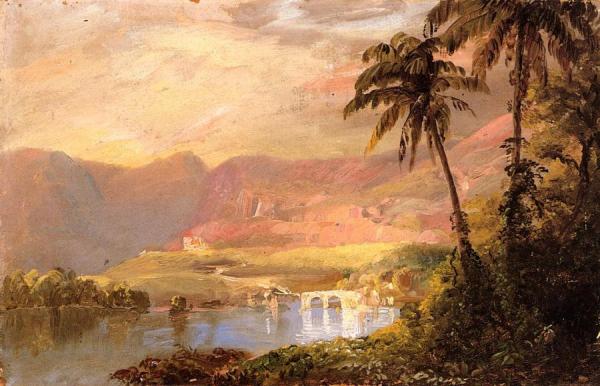Tropical Landscape by Frederic Edwin Church