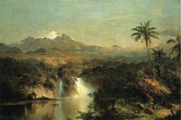 View Of Cotopaxi by Frederic Edwin Church