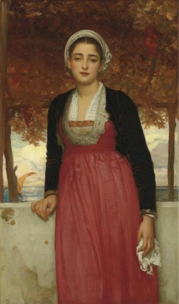 Amarilla by Frederic Leighton Oil Painting Reproductions
