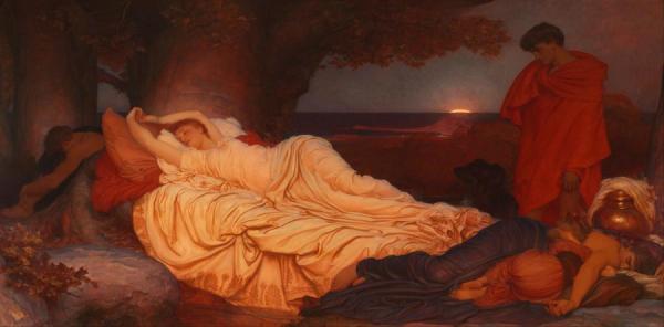 Cymon And Iphigenia by Frederic Leighton