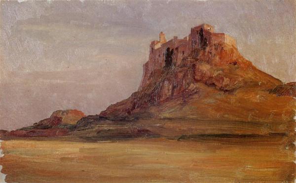 Lindisfarne Castle by Frederic Leighton