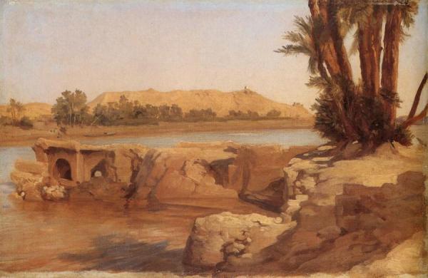 Nile Landscape by Frederic Leighton