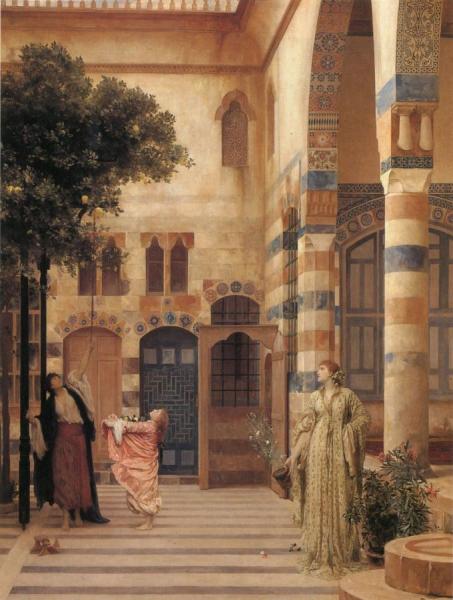 Old Damascus: Jew's Quarter by Frederic Leighton