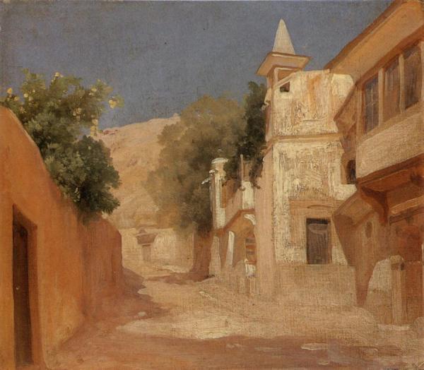 Richard And Isobel Burton's House In Damascus by Frederic Leighton