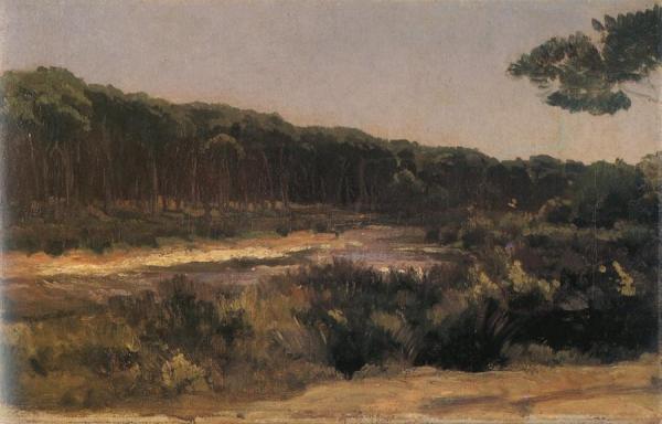 Tuscan Landscape by Frederic Leighton Oil Painting Reproductions