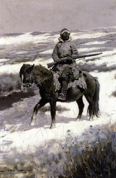 A Manchurian Bandit by Frederic Remington