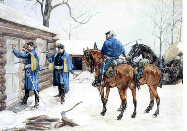 Arresting The Deserter by Frederic Remington
