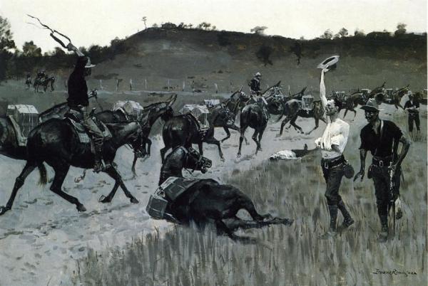 Battle Of San Juan by Frederic Remington