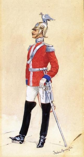 Cuirassier by Frederic Remington