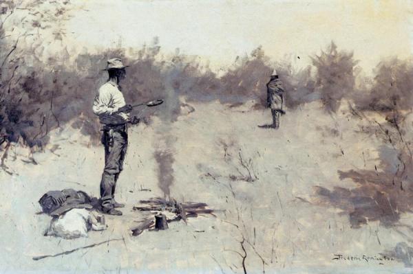 Hello, Jose! by Frederic Remington