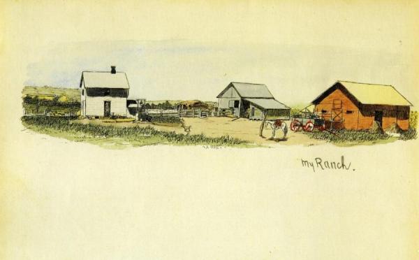 My Ranch by Frederic Remington