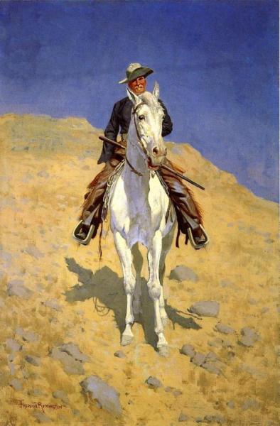 Self Portrait by Frederic Remington