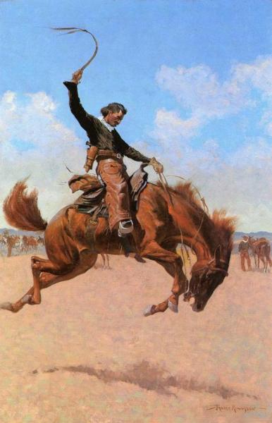 Frederic Remington The Bronco Buster