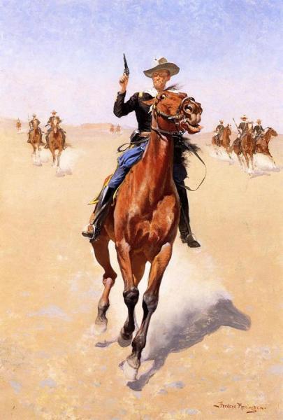 The Trooper by Frederic Remington