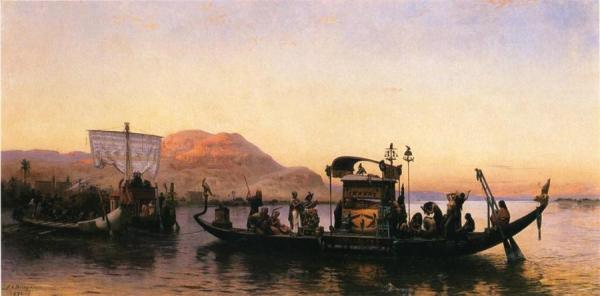 Funeral Of A Mummy by Frederick Arthur Bridgman