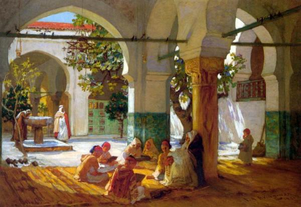 Learning The Qu'ran by Frederick Arthur Bridgman