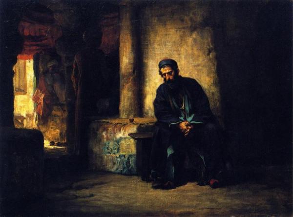 Oriental Interior by Frederick Arthur Bridgman