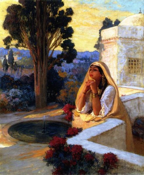 Rêverie by Frederick Arthur Bridgman