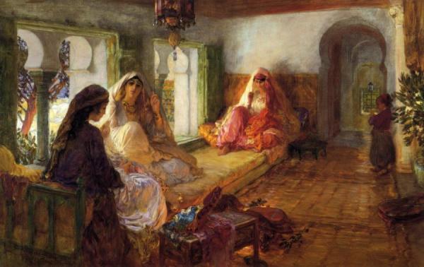 The Harem by Frederick Arthur Bridgman