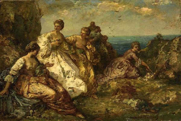 A Glade By The Sea by Frederick Ballard Williams