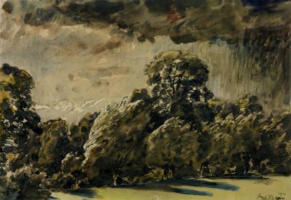 Frederick Brown Landscape, The Storm