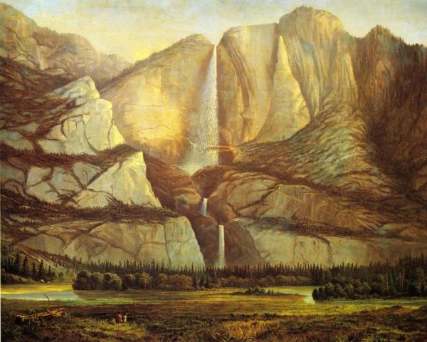 Yosemite Falls by Frederick Butman