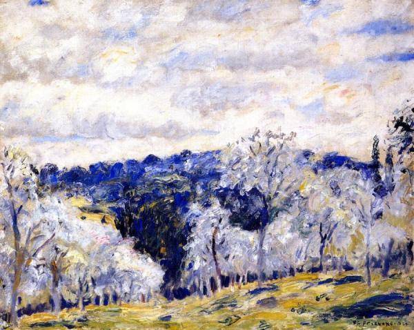 Apple Blossoms by Frederick Carl Frieseke