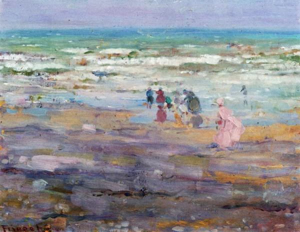 Beach In Corsoca by Frederick Carl Frieseke