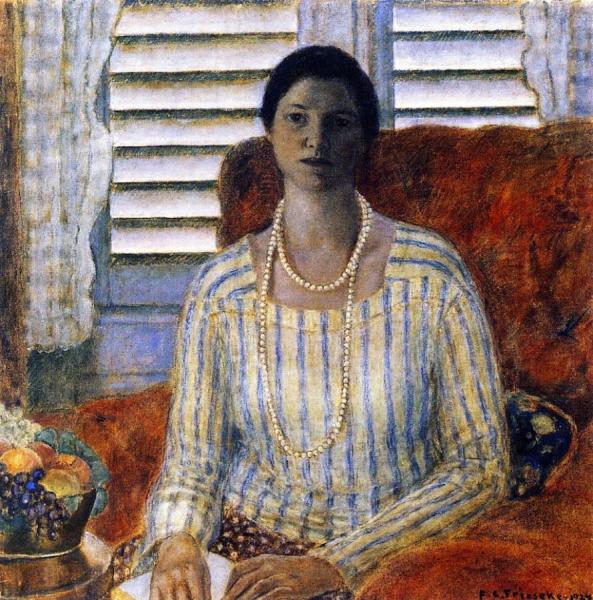 Closed Blinds by Frederick Carl Frieseke