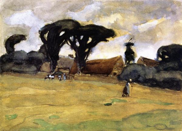 Dutch Landscape by Frederick Carl Frieseke