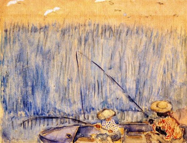 Fishing In The Swamp by Frederick Carl Frieseke