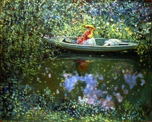 On The River by Frederick Carl Frieseke