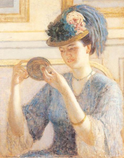 Reflections by Frederick Carl Frieseke